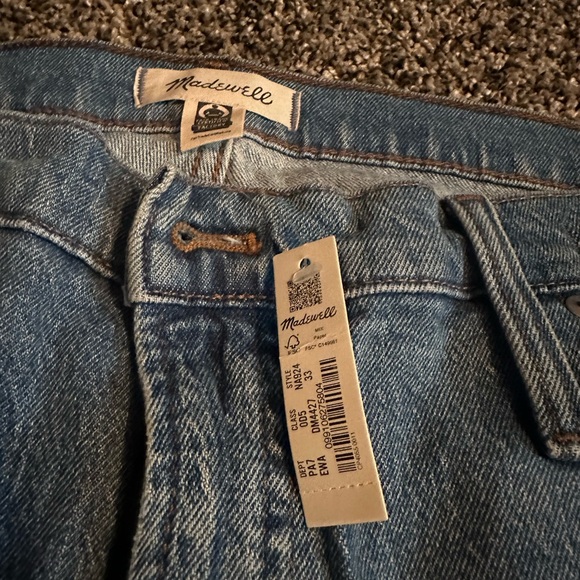 MADEWELL JEANS BRAND NEW WITH TAG - Picture 2 of 3